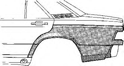 VAN WEZEL 3020144 -  Боковина